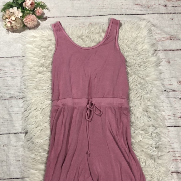NWT Lulu's Winslet Pink Drawstring Loungewear Jogger Jumpsuit - Picture 11 of 11